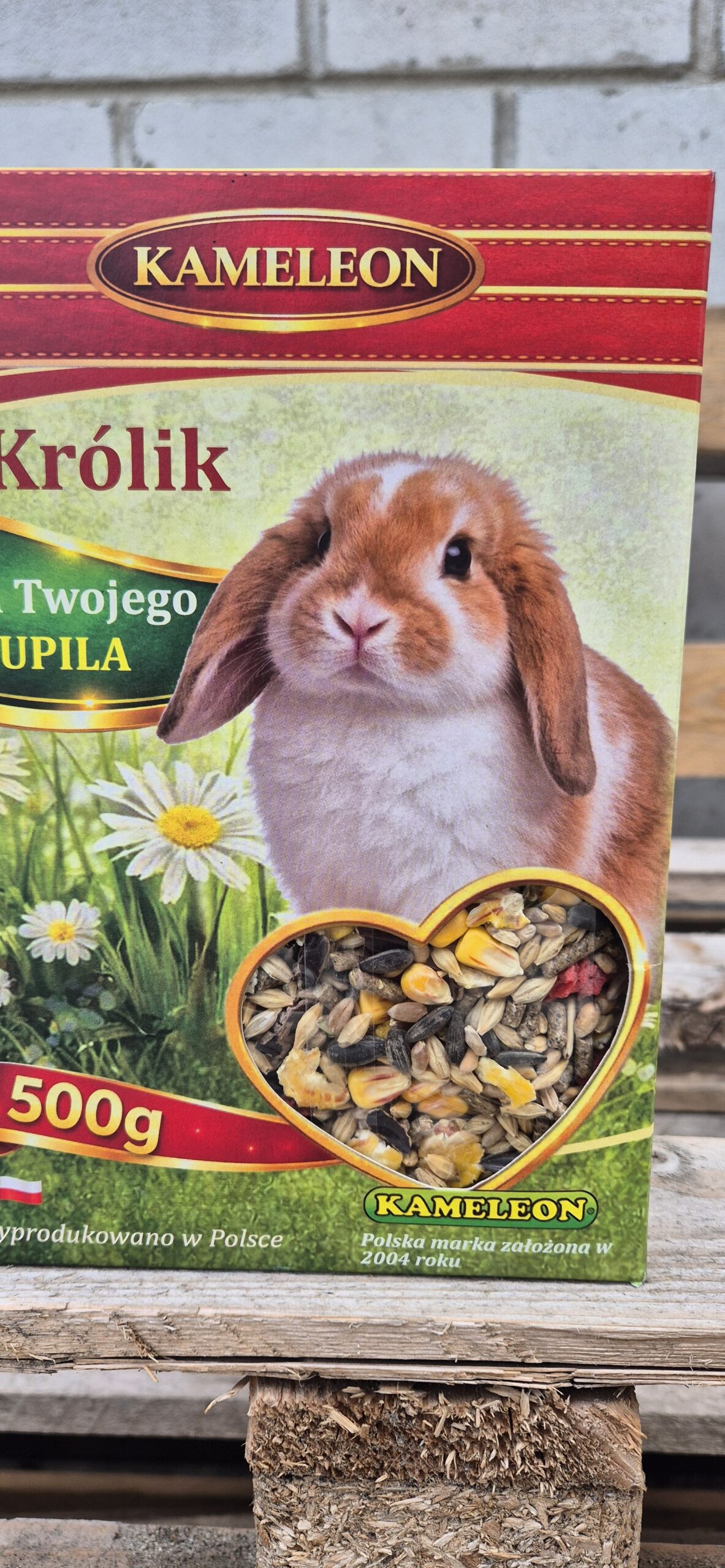 Karma dla królika podstawowa - kartonik 500g - obrazek 4