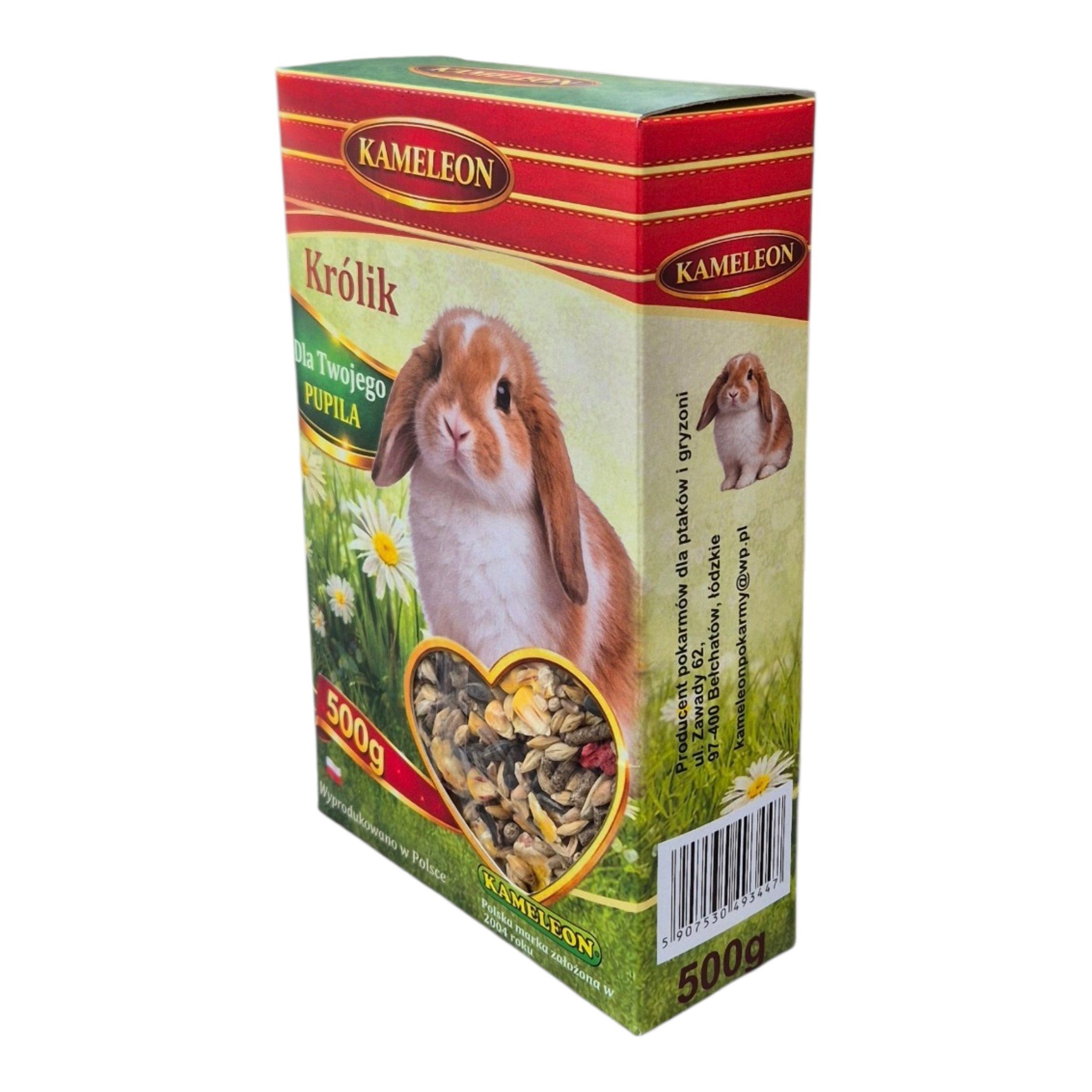Karma dla królika podstawowa - kartonik 500g - obrazek 5