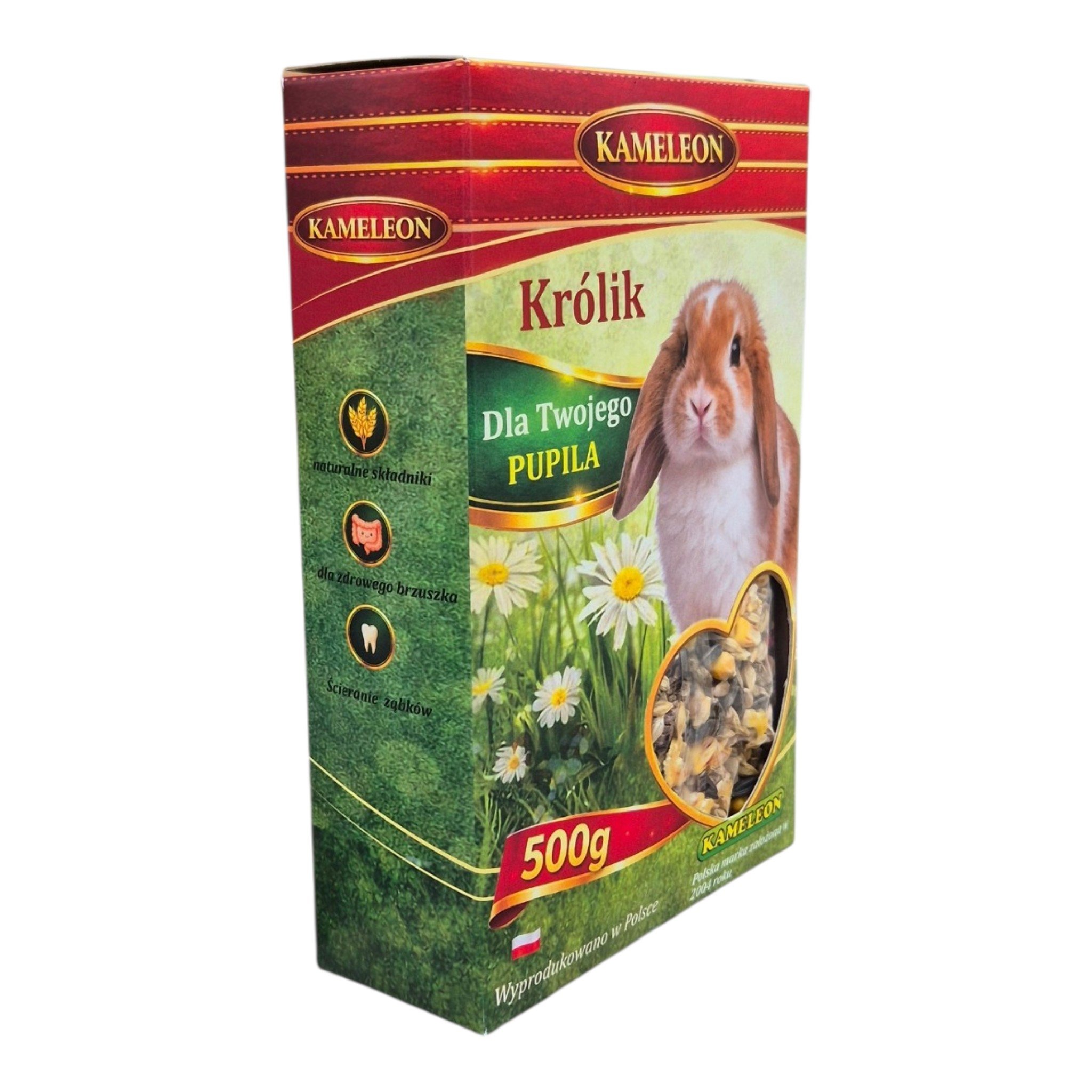 Karma dla królika podstawowa - kartonik 500g - obrazek 6