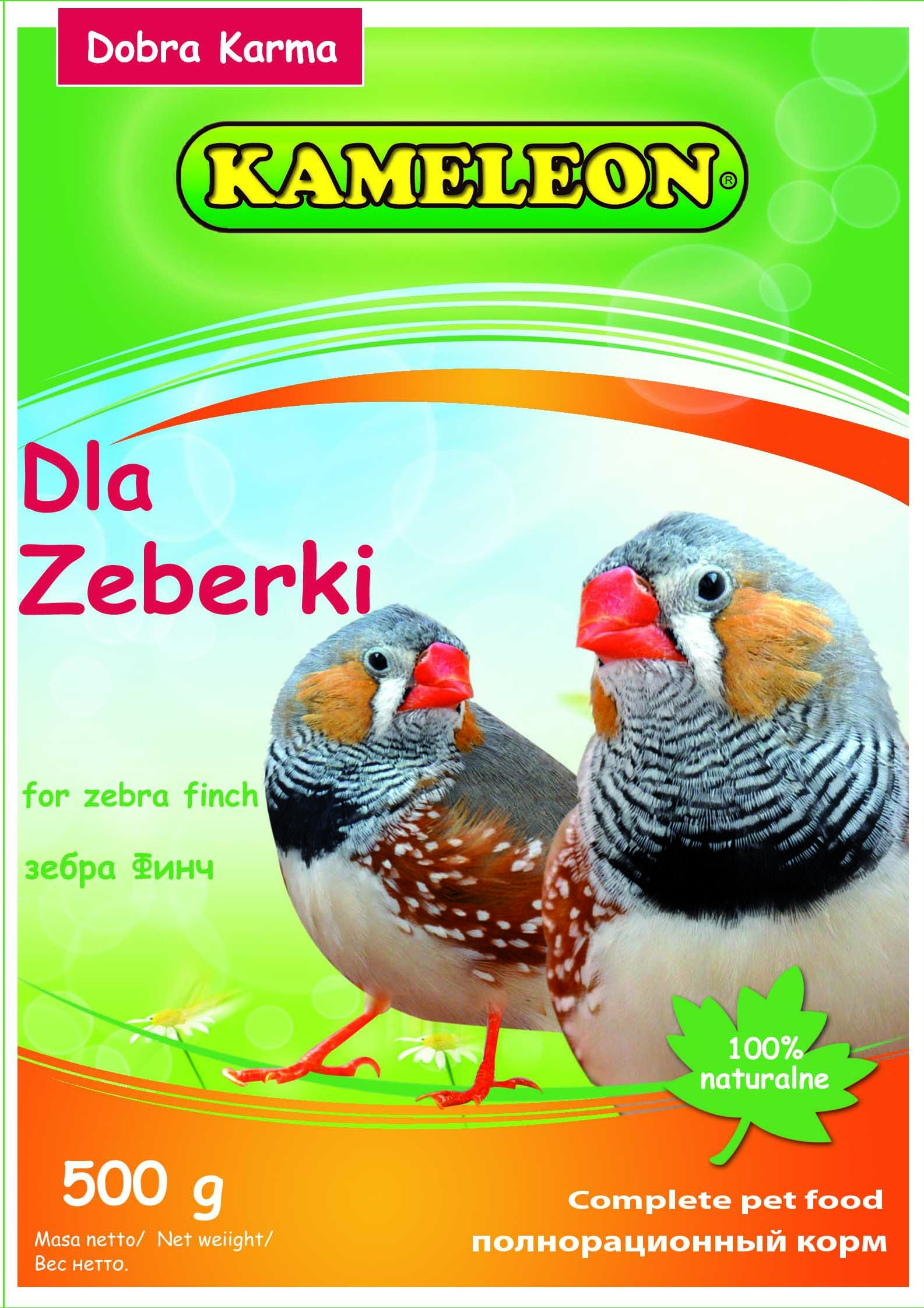 karma dla zeberki